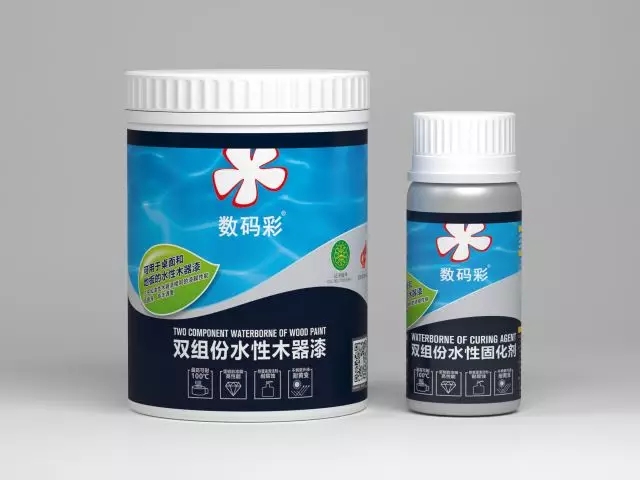數(shù)碼彩雙組份水性木器漆，讓家具表面一抹即凈